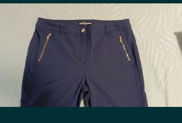 Women Gerry Weber Trousers Navy 40