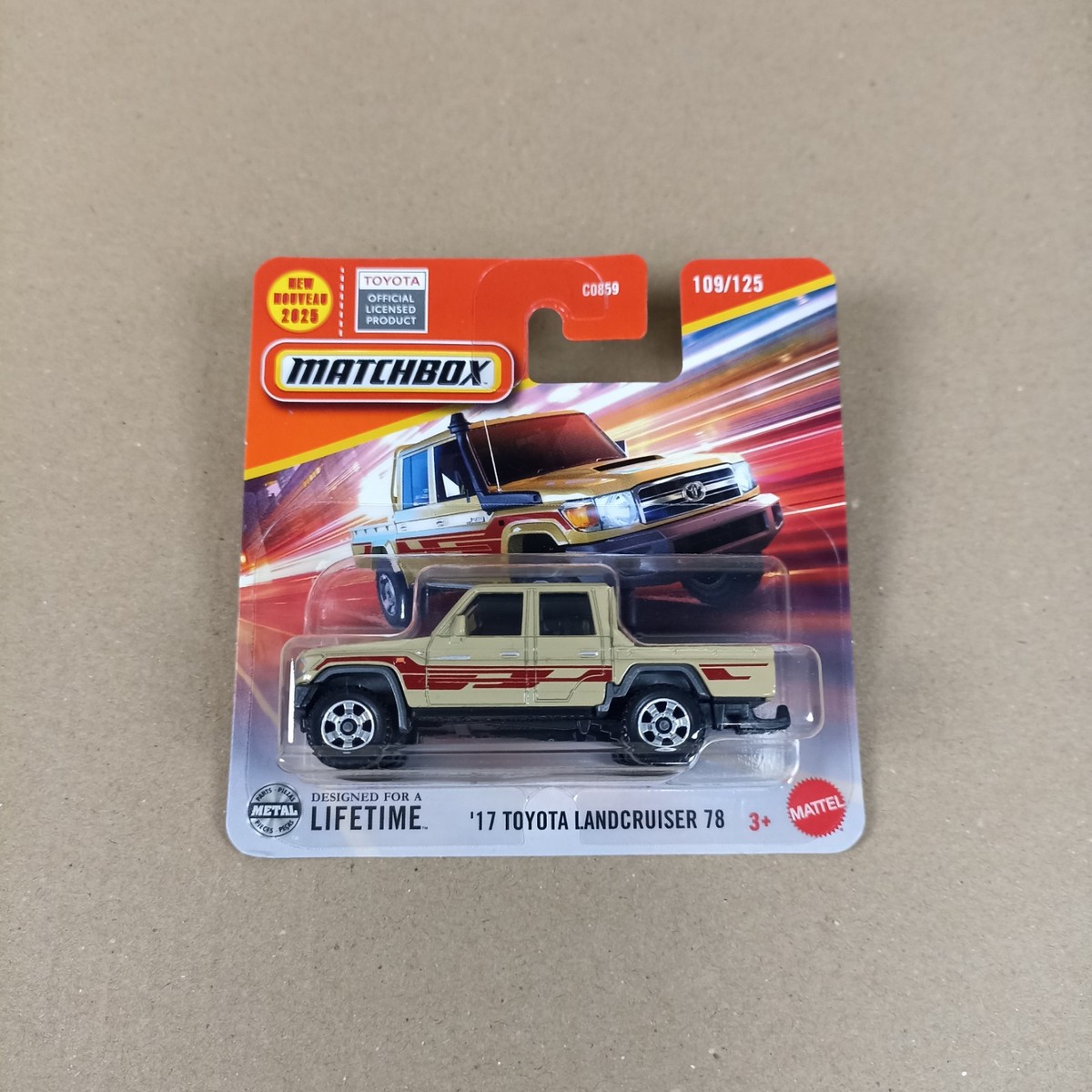 Matchbox 17 Toyota Landcruiser 78 #109 2025 Short Card | eBay