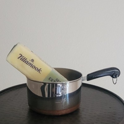 Vintage Revere Ware Measuring Cup Mini Sauce Pan Copper Clad Bottom Cookware