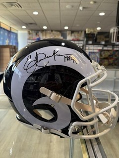 Erick Dickerson Signed Full Size Helmet Fanatics Authentic St. Louis Rams HOF 99