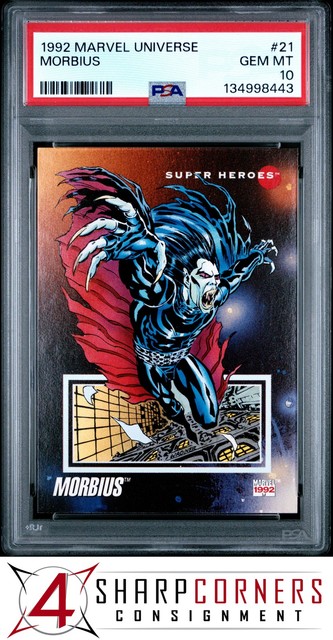1992 Marvel Universe #21 Morbius PSA 10