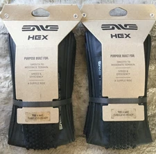 Pair ENVE Hex Gravel Tires 700c x 44mm Black Sidewall