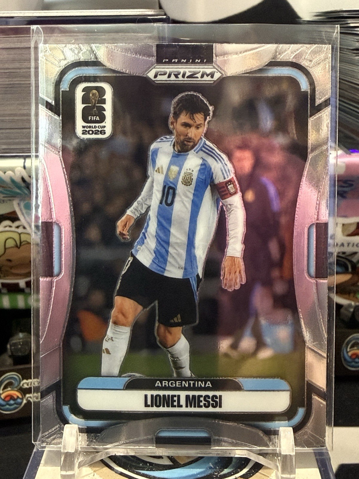 2026 Panini Silver Prizm FIFA World Cup Lionel Messi #10 Argentina TZ