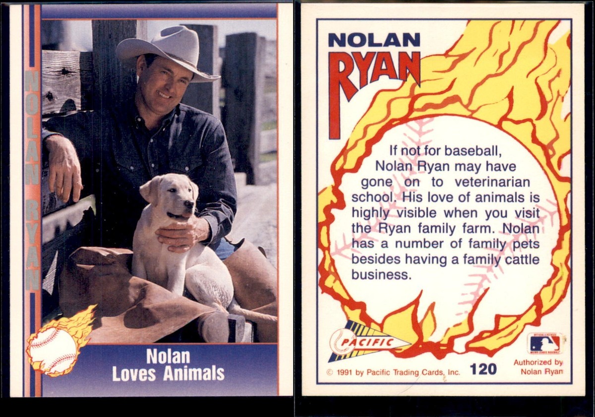 1991 Pacific Trading Card Company HOFER Nolan Ryan-Buy Volume and