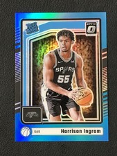 2024-25 Donruss Optic #251 Harrison Ingram Aqua Prizm /225 San Antonio Spurs