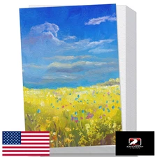 60 Sheets 6x9" Cold Press Watercolor Paper Pad 300GSM/140LB for Art