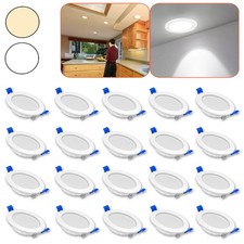 20X 5W LED Spot Einbaustrahler Set Einbauleuc...