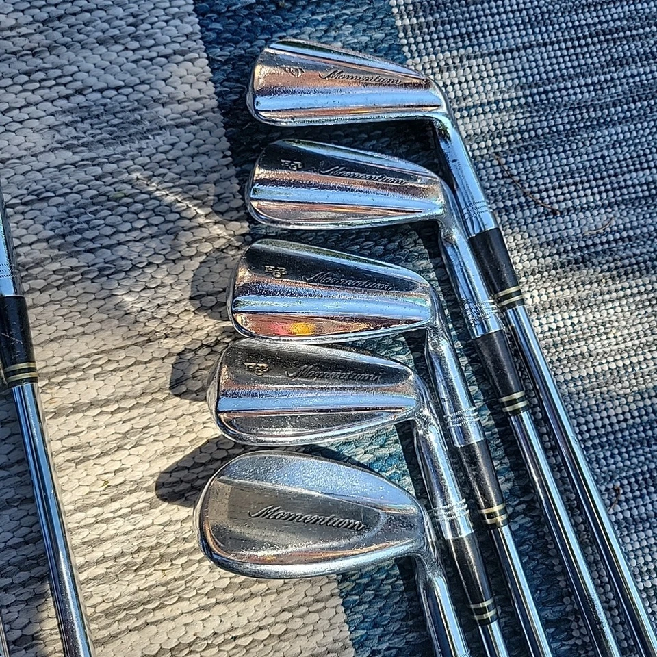 Juego de cuchillas de colección PowerBilt Momentum Iron 2-W (10 palos) eje de acero Foto 4 de 4