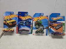 Treasure Hunt Hot Wheels Lot of 4 Assorted Treasure Hunt Die Cast cars