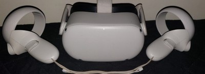 Oculus Meta Quest 2 VR Headset 128GB White with Hand Controllers