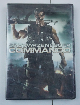 Commando (DVD, 1985) ~ Arnold Schwarzenegger ~ BRAND NEW SEALED