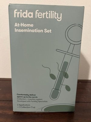 Frida Fertility At-Home Insemination Set  2 Applicators + 1  Collection Cup
