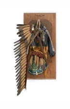 Dave Mcgary Wall Bronze Sculpture.Tools Of The Trade 28” X14” X 5” Deep AC/150