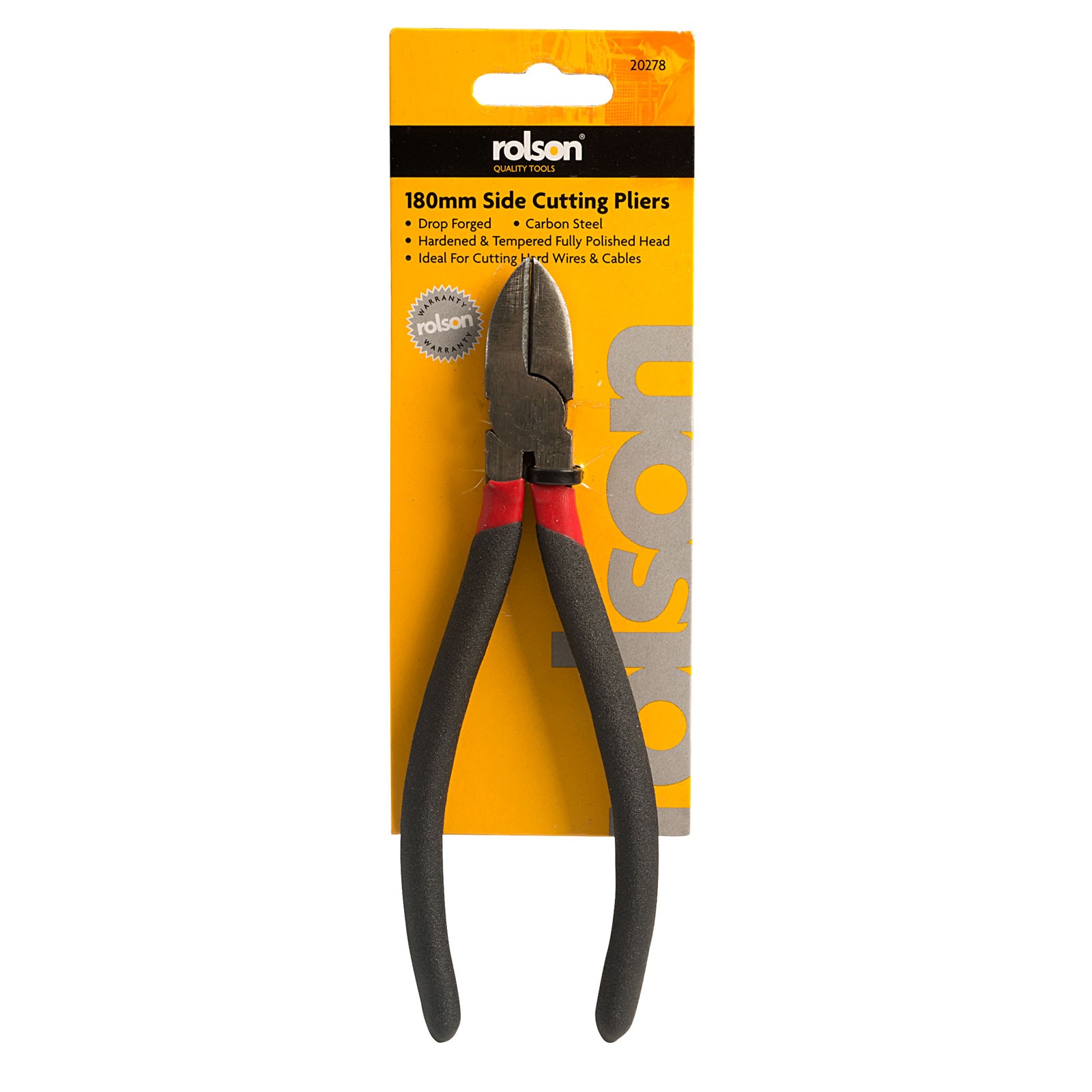 Rolson 180mm Side Cutting Pliers