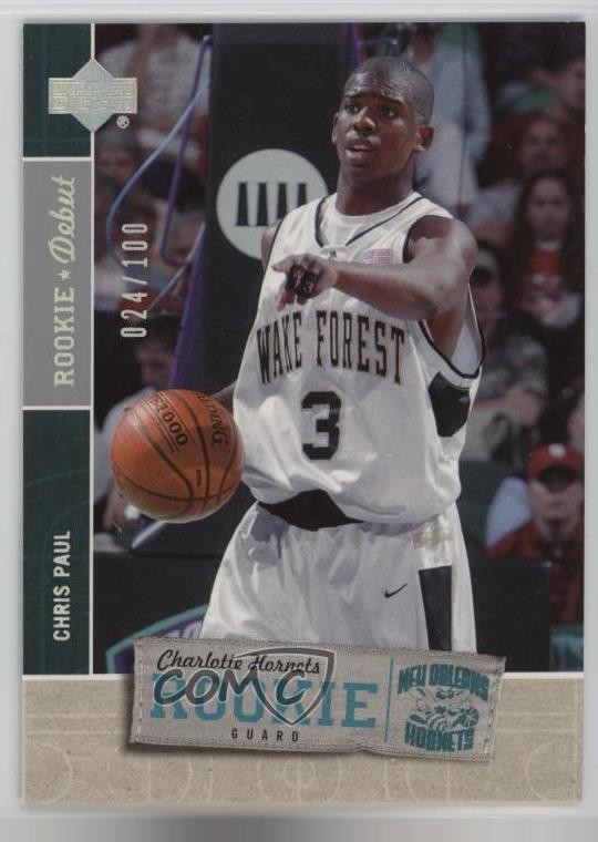 2005-06 Upper Deck Rookie Debut Rookie Silver 24/100 Chris Paul #103 RC 15z8
