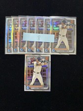 2024 Topps Bowman Draft Chrome James Tibbs III 1st #BDC-48 Refractor Lot*8 QI95