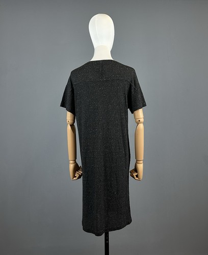 PROJECT AJ117 Gray Lagenlook Oversized Short Sleeve Blouson Tunic Midi Dress XS - Picture 6 of 11