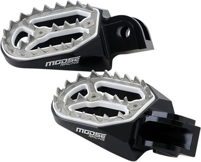 Moose Black Aluminum Qualifier Footpegs For Beta Xtrainer 250 17-19