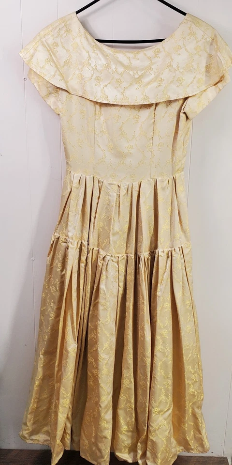 Women's Princess Belle Gown Dress Costume Adult Small  Beauty and The Beast - Image 2 of 4