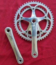 Sachs New Success Rennrad Kurbeln inkl. 42/53 Zähne Campagnolo Kettenblätter,NOS