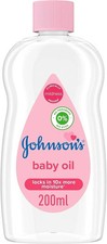 Johnson's Baby Moisturising Oil, 200ml free shipping world wide