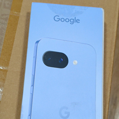 Google Pixel 9a 256GB White Smartphone Retail Box - Phone Pictured
