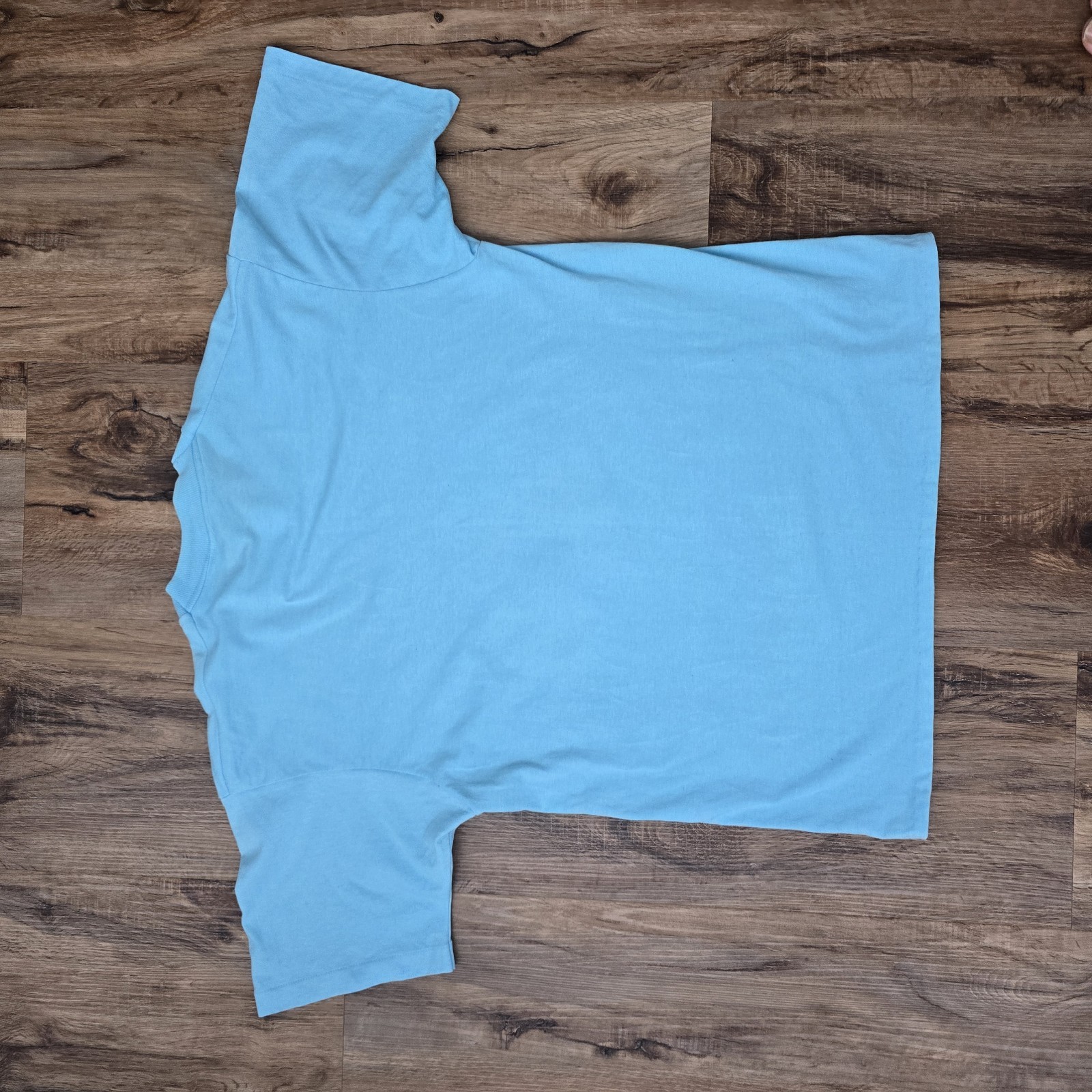 Vtg 80s Florida TShirt Paradise  L Single Stitch Flamingo Pink Puffer Beach