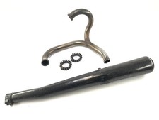 Ducati SL 600 Pantah [1982] - Impianto di Scarico Silenziatore Collettore 2 in 1 CONTI
