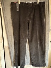 Marks & Spencers Blue Harbour Brown Corduroy Trousers Men's Bnwt 42/31