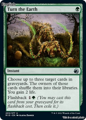 Turn the Earth [MID - 205] Innistrad: Midnight Hunt