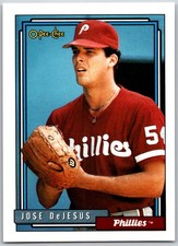 ⚾ 1992 O-Pee-Chee #471 Jose DeJesus Philadelphia Phillies