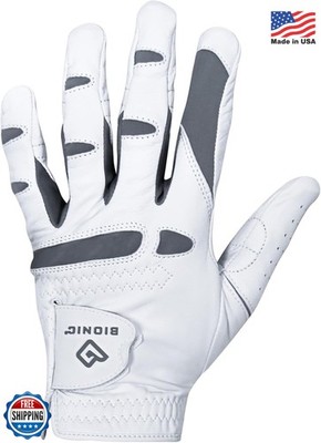 Bionic Men's Performance Grip Pro X-Large White Leather Golf Glove