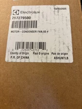 OEM Electrolux Frigidaire Refrigerator Motor-Condenser Fan 297279500