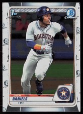 2020 Bowman Draft #BD-133 Zach Daniels Chrome