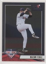 2019 Panini USA Baseball Stars & Stripes Longevity Mason Feole #4 gl5