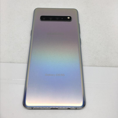 Original Samsung Galaxy S10 5G SM-G977B 512GB Phone Silver Open Silver Android 
