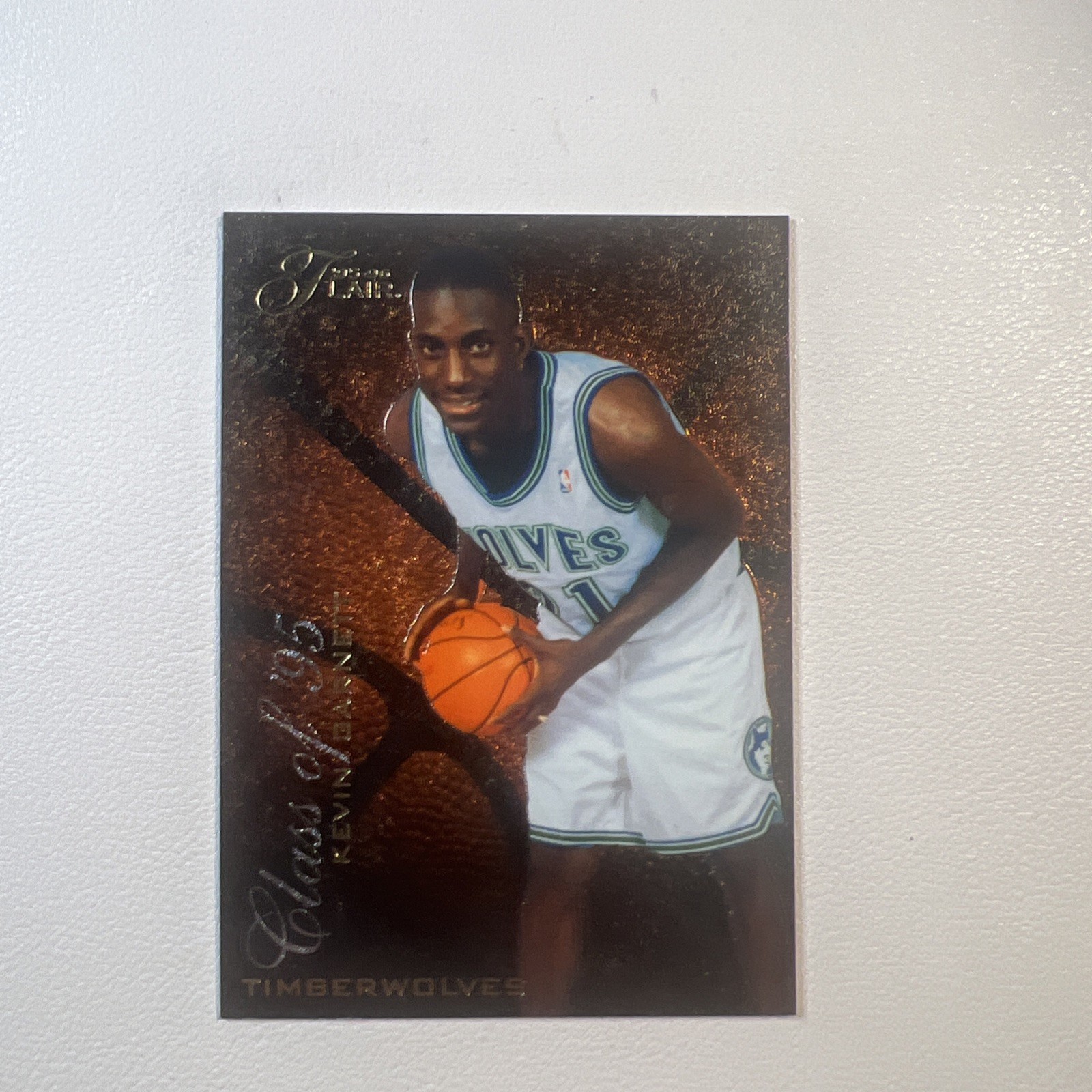 1995-96 Flair R-2 Kevin Garnett Class of '95