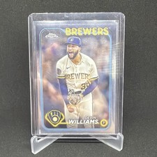 Topps Chrome Devin Williams #103 2024 Milwaukee Brewers Baseball