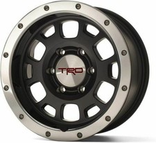 Genuine Toyota Trd Black Beadlock Style 16 Tacoma 4runner Fj Cruiser Wheel Set Genuine Toyota Trd Black Beadlock Style 16 Tacoma 4runner Fj Cruiser Wheel Set