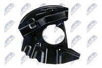 Nty HTO-BM-014 Spritzblech, Bremsscheibe Vorne Rechts FüR Bmw