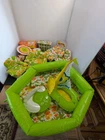 Vintage Barbie Puff n Play Blow Up Retro Inflatable Barbie Furniture/ POOL Lot