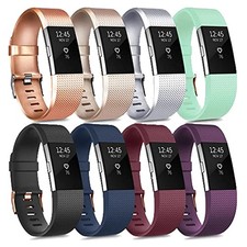 for Fitbit Charge 2 Watch Band Wristband Silicone Replacement Bands Bracelet for