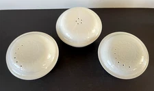 Franciscan Sea Sculpture Individual Casserole W Lid Sand Dollar Shell White 3