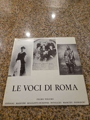 Opera LP - Le Voci Di Roma - Primo Volume - Tima 37