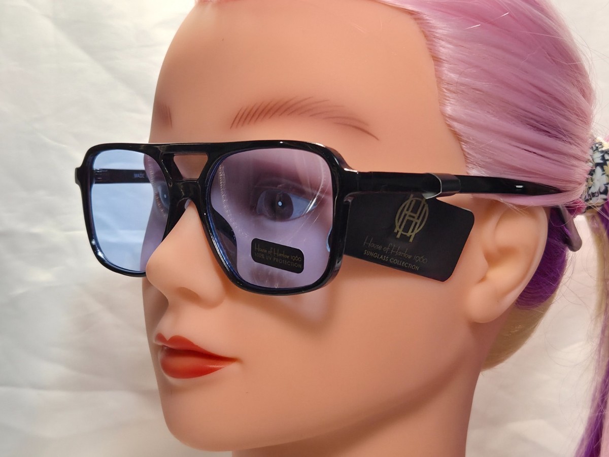 NWT Original HOUSE OF HARLOW Double Bridge Aviator 