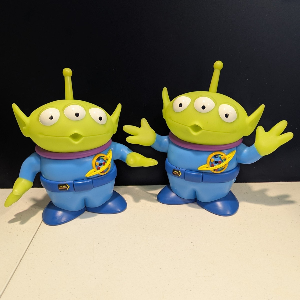 2) Disney Pixar Toy Story Alien TALKING Interactive Action Figures