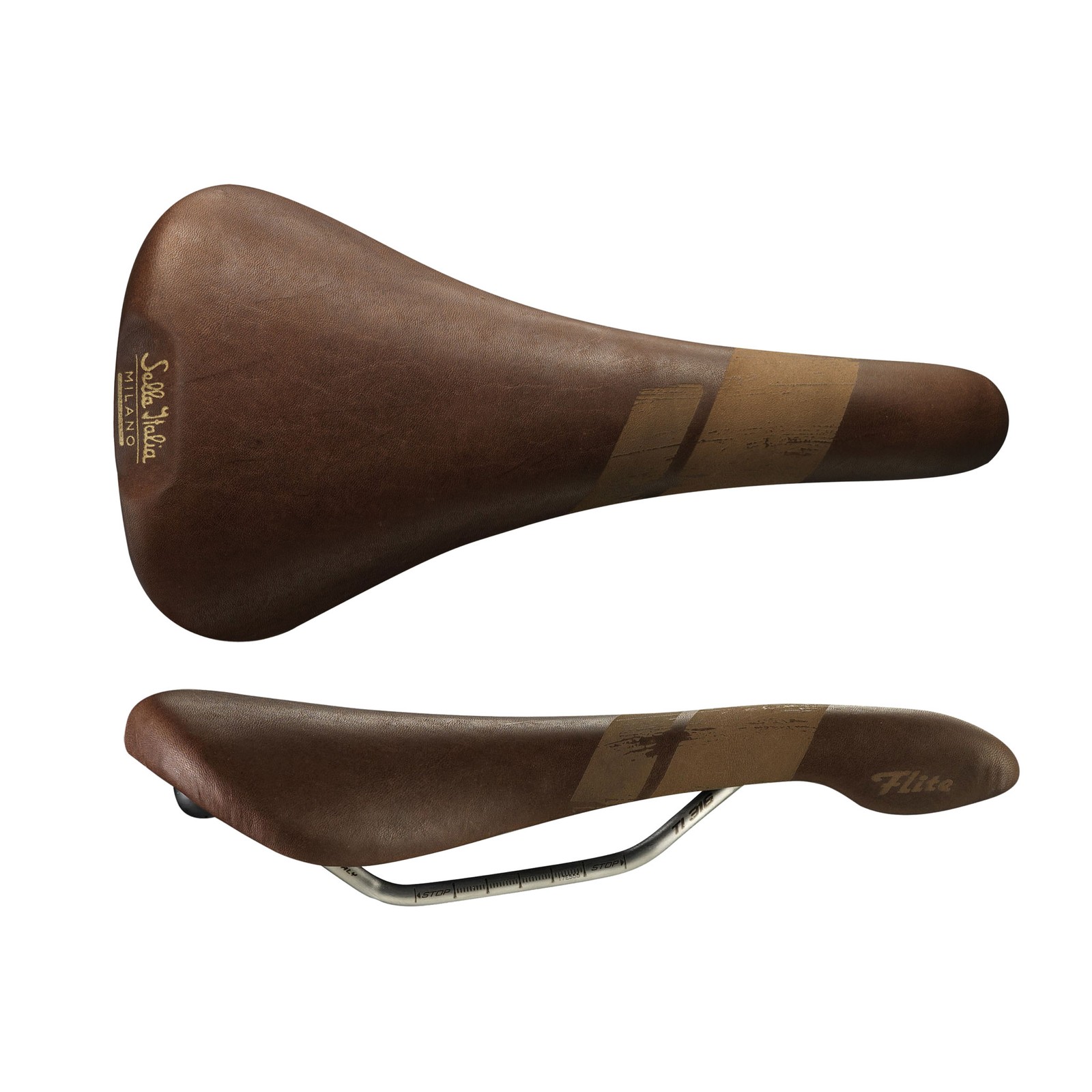 Седло Selle Italia Flite Bullitt - Натуральная кожа рейлинги Ti316 29490₽