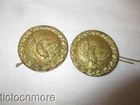 ORIGINAL US CIVIL WAR ERA SHAKO KEPI HAT DEVICE EAGLE WREATH INSIGNIA ROSETTES