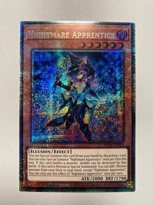 Nightmare Apprentice MP25-EN004 2025 Mega-Pack 1st Edition Starlight Rare Yugioh