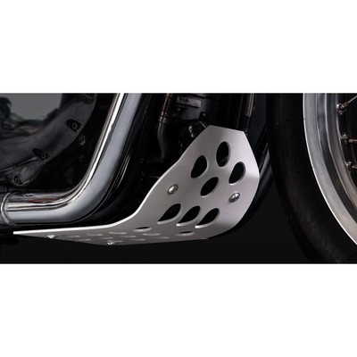 C-Racer, Skid Plate Scrambler. Silver Royal Enfield: 18-21 Interceptor 650; 18-